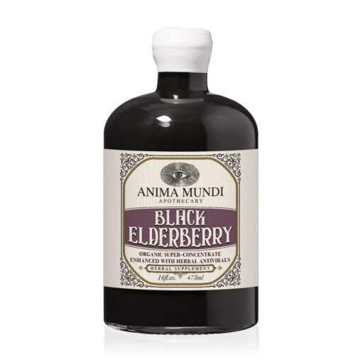 BLACK ELDERBERRY Elixir | Botanical + Mushroom Syrup - Image 16