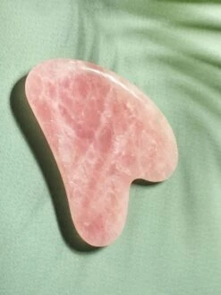 ROSE QUARTZ GUA SHA | Hand Carved -StrikeZone Store 2