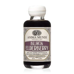 BLACK ELDERBERRY Elixir | Botanical + Mushroom Syrup -StrikeZone Store 4oz black elderberry