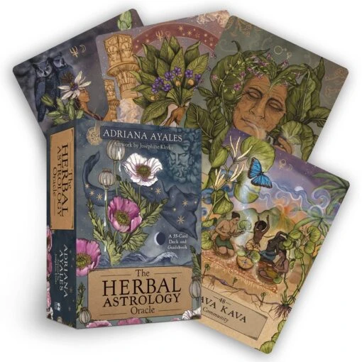 HERBAL ASTROLOGY Oracle | 55-Card Deck + Guidebook - Image 12