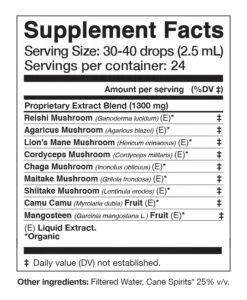ADAPTOGENIC Tonic | Organic, 7 Mushrooms, Camu Camu, Mangosteen -StrikeZone Store Adaptogenic Tonic