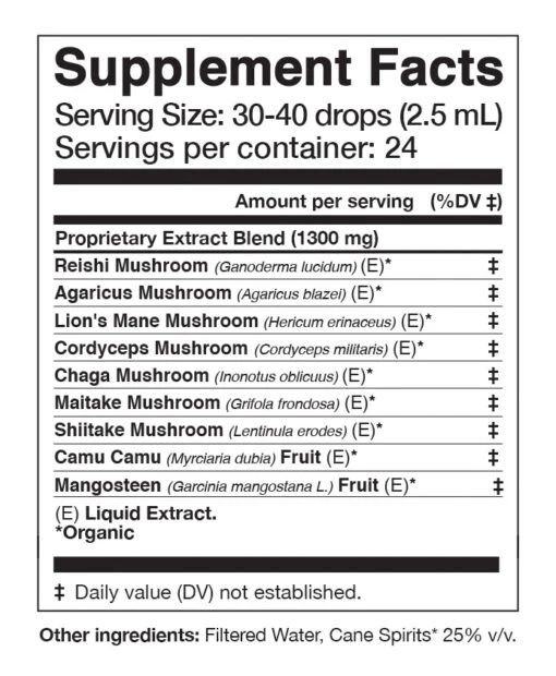 ADAPTOGENIC Tonic | Organic, 7 Mushrooms, Camu Camu, Mangosteen - Image 14