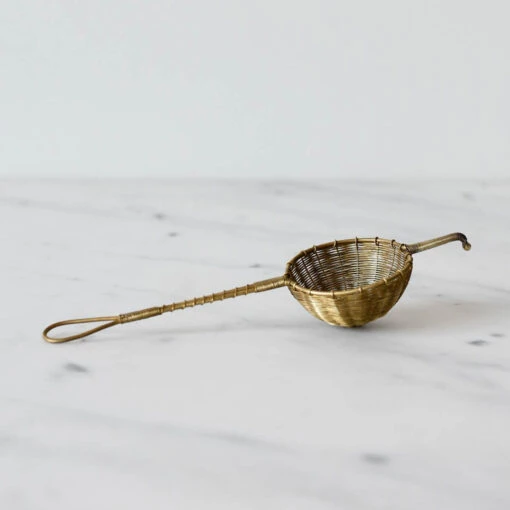 WOVEN BRASS | Small Tea Strainer - Image 3