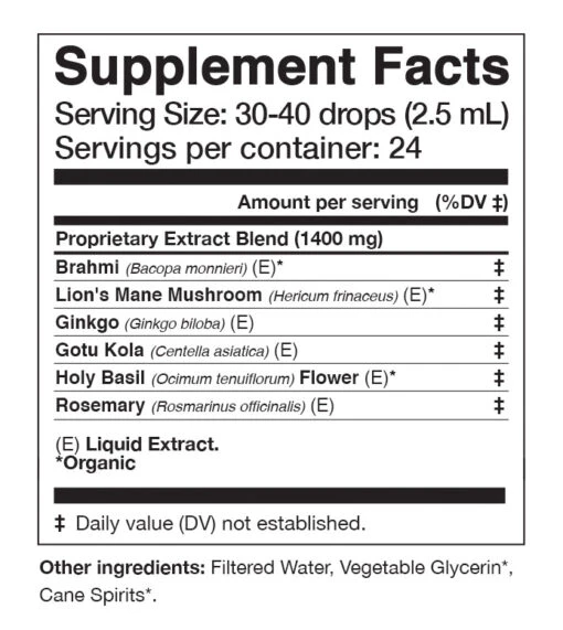 CEREBRUM Tonic | Nootropic + Cognitive Support* - Image 14
