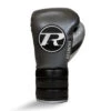 Hunter Series Lace Boxing Glove Gunmetal -StrikeZone Store HUNTER GUNMETAL LACE FRONTcopy