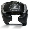 Hunter Series Sparring Head Guard Black -StrikeZone Store HUNTER HEAD BLACK FRONTcopy