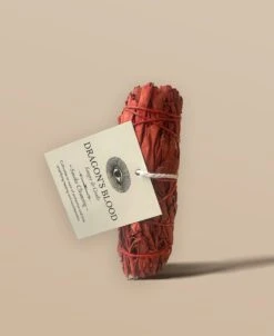 DRAGON'S BLOOD WAND | Cleansing Smoke Bundle