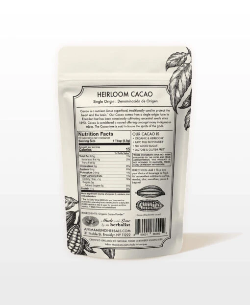HEIRLOOM CACAO Powder | Organic Ancestral Seeds - Image 8