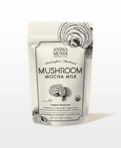 MUSHROOM MOCHA MILK | Adaptogenic Creamer* -StrikeZone Store MOCK UP mushroom front white