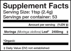 MORINGA | Organic Powder, Nature's "Multi-Vitamin" -StrikeZone Store Moringa 2