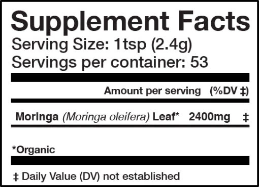 MORINGA | Organic Powder, Nature's "Multi-Vitamin" - Image 13