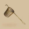 WOVEN BRASS | Large Tea Strainer With Handle -StrikeZone Store anima mundi large tea strainer handle