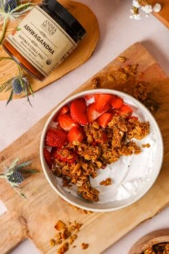 ASHWAGANDHA | Nature's Chill Pill* -StrikeZone Store ashwaghandhagranola3