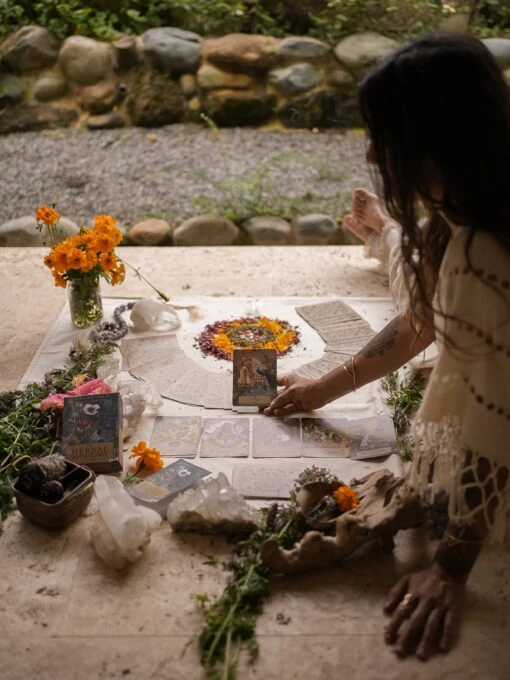 HERBAL ASTROLOGY Oracle | 55-Card Deck + Guidebook - Image 6