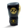 Junior Synthetic Leather Training Glove Black / Gold -StrikeZone Store junior black frontcopy