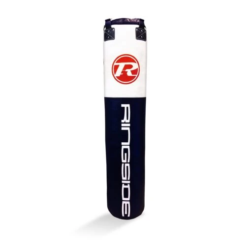 Synthetic Leather 6ft Punch Bag - Black / White