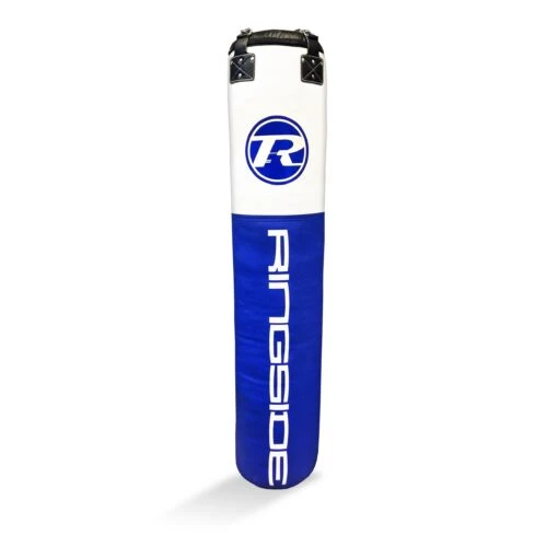 Synthetic Leather 6ft Punch Bag - Blue / White