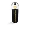 Synthetic Leather Jumbo Punch Bag - Black / White / Gold