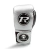 Junior Synthetic Leather Training Glove Silver / Black -StrikeZone Store silver frontcopy